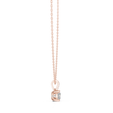 Gold Pendant GPD-0071, Rose Gold, view 3