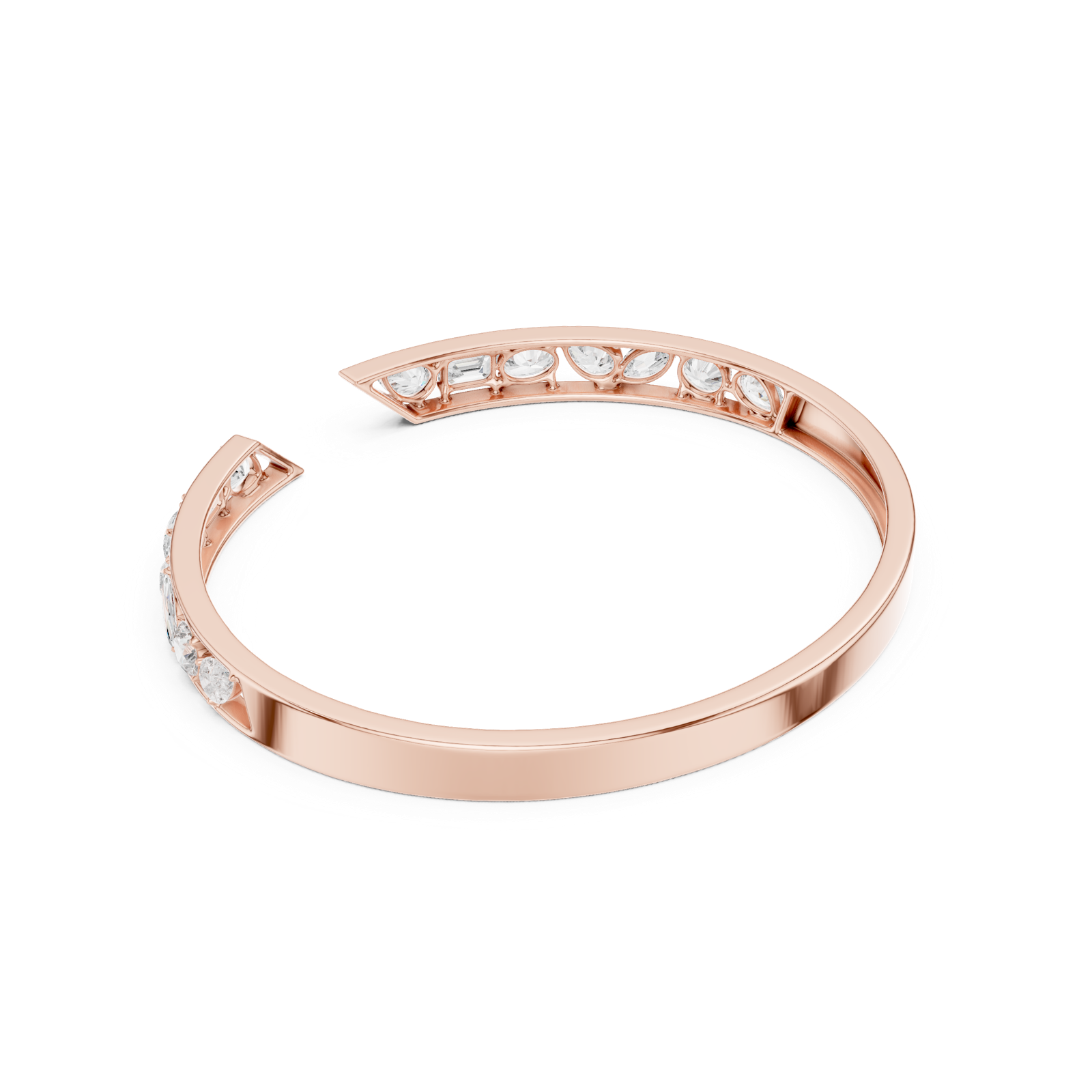 Gold Bracelet SBWB (17), Rose Gold, view 2