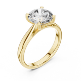 Gold Ring DDLR-068, Yellow Gold, view 2