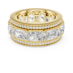 Gold Ring DDLR-308, Yellow Gold, view 4