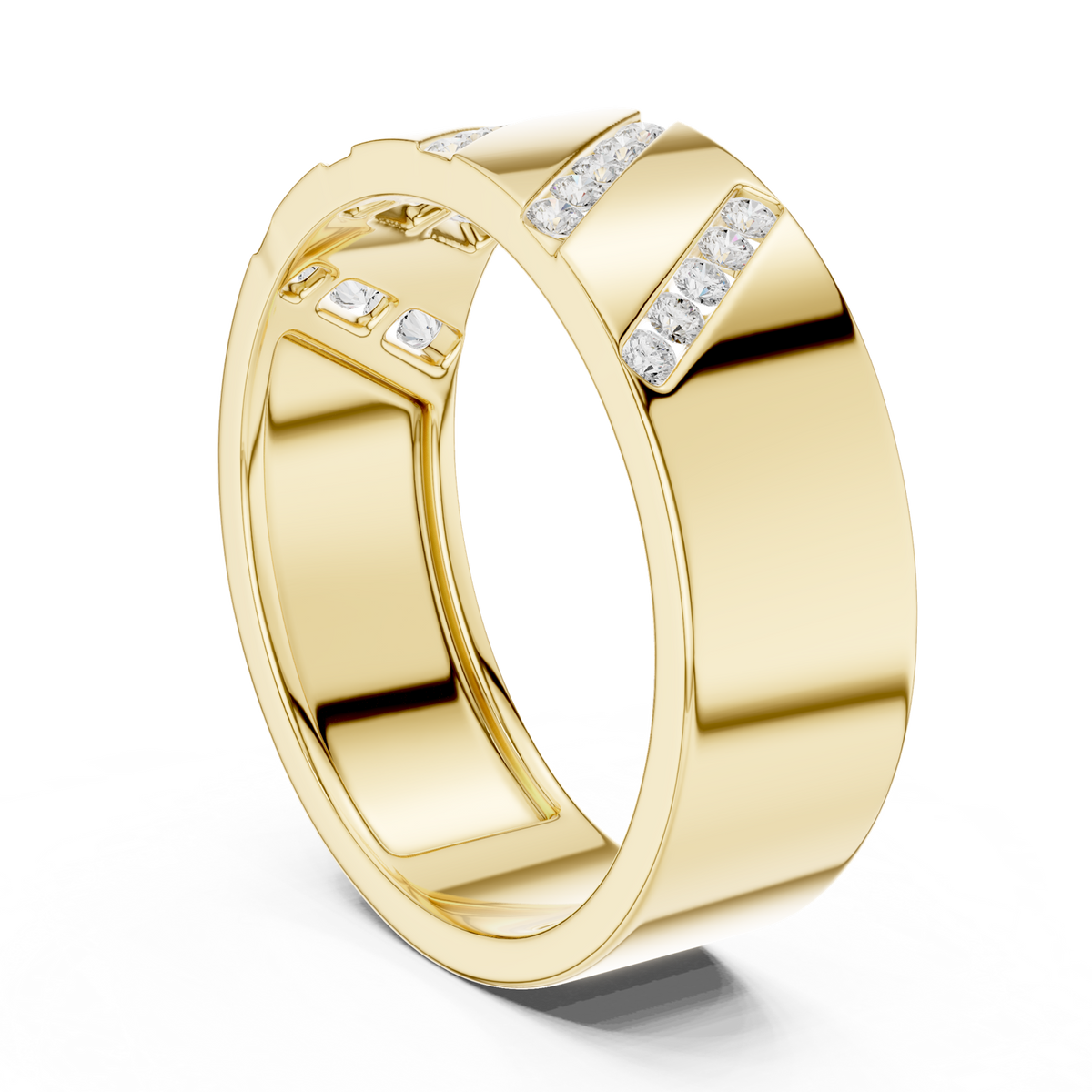 Gold Ring SBMR(35), Yellow Gold, view 1