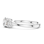 Gold Ring DDLR-638, White Gold, view 3