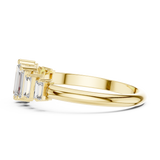 Gold Ring ALR-98, Yellow Gold, view 3