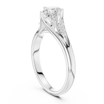 Gold Ring DDLR-497, White Gold, view 1