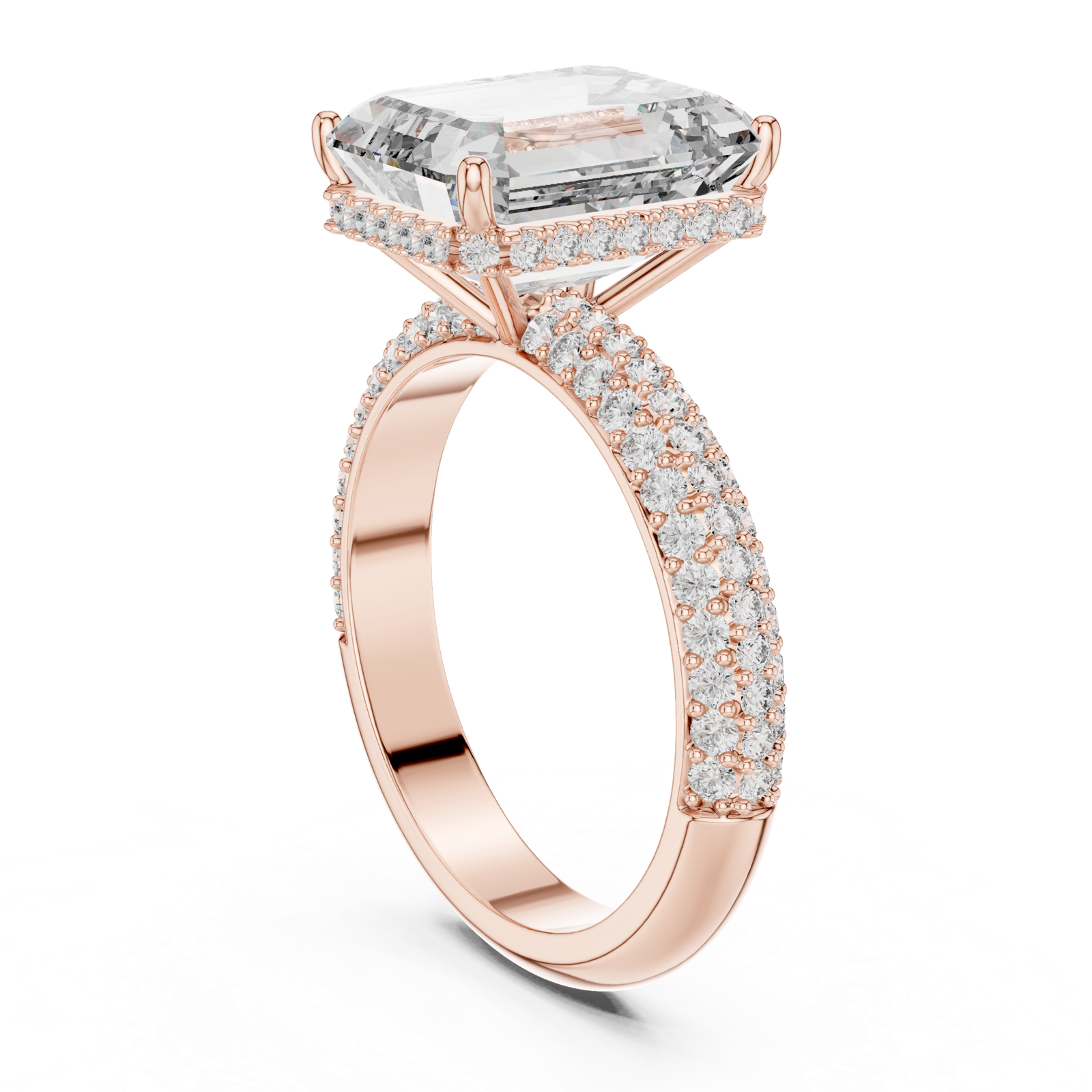 Gold Pendant 9-10022L_30, Rose Gold, view 1