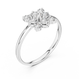Gold Ring 1 (354), White Gold, view 2