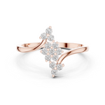 Gold Ring DDLR-742, Rose Gold