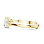 Gold Ring HLR-68, Yellow Gold, view 3