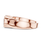 Gold Ring SBMR(11), Rose Gold, view 3