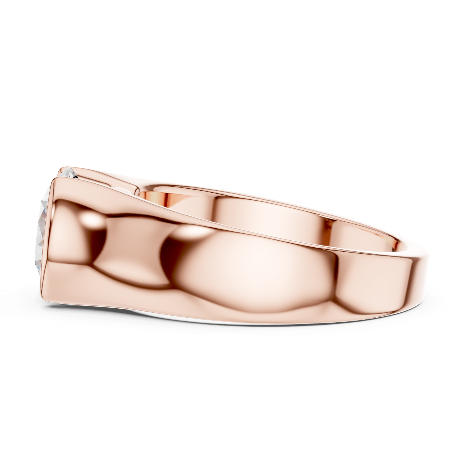 Gold Ring SBMR(11), Rose Gold, view 3