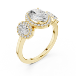 Gold Ring DDLR-1062, Yellow Gold, view 2