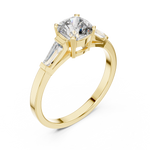 Gold Ring 00001L (16), Yellow Gold, view 2