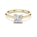 Gold Ring DDLR-800, Yellow Gold, view 4