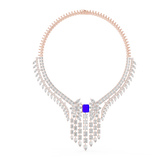 Gold Necklace GNK-0053, Rose Gold, view 1