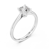 Gold Ring DDLR-797, White Gold, view 2