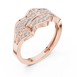 Gold Ring SBMR(20), Rose Gold, view 2