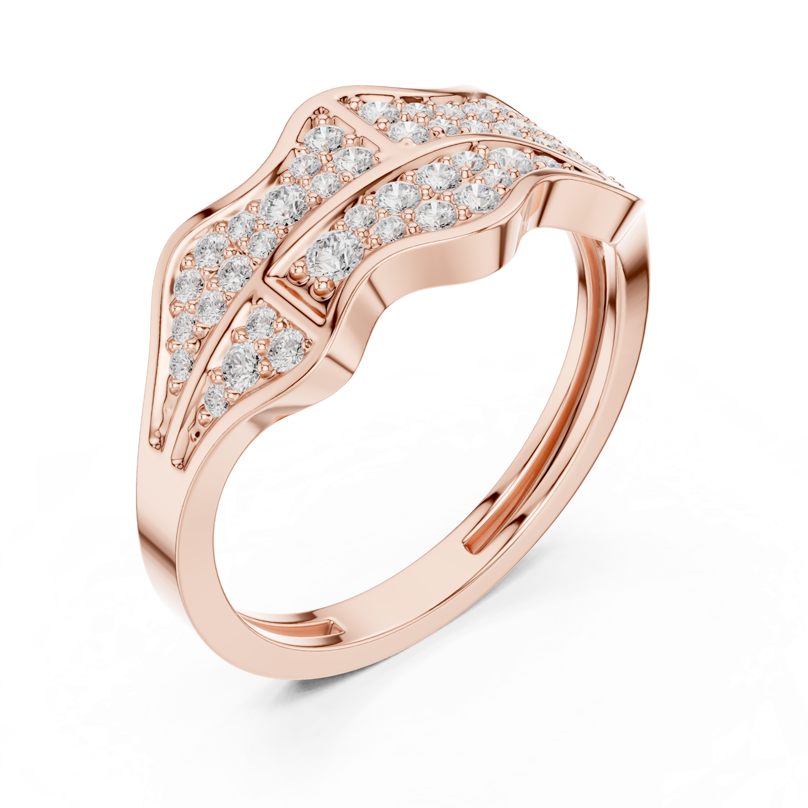Gold Ring SBMR(20), Rose Gold, view 2