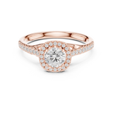 Gold Ring LR-0227, Rose Gold