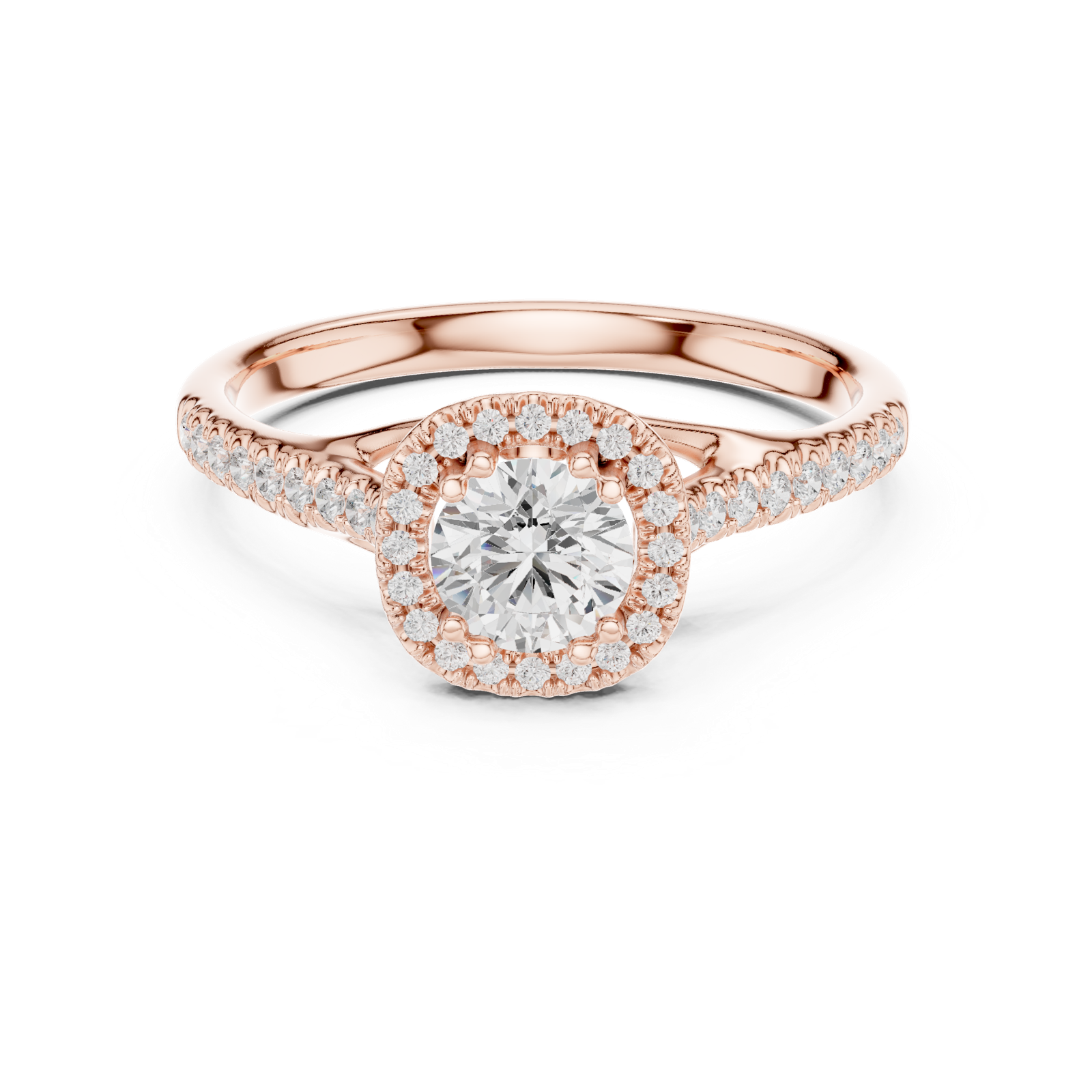 Gold Ring LR-0227, Rose Gold