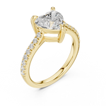 Gold Ring DDLR-878, Yellow Gold, view 2