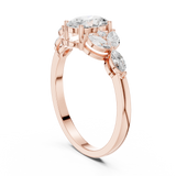 Gold Ring HLR-43, Rose Gold