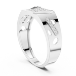 Gold Ring LR-01 (31), White Gold