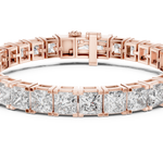 Gold Bracelet GLBR-0031, Rose Gold, view 4