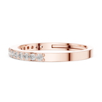 Gold Ring ALR-72, Rose Gold, view 3