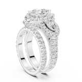 Gold Ring DDLR-298, White Gold, view 1