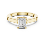 Gold Ring DDLR-1070, Yellow Gold, view 4
