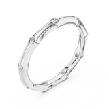 Gold Ring L03-1172, White Gold, view 2