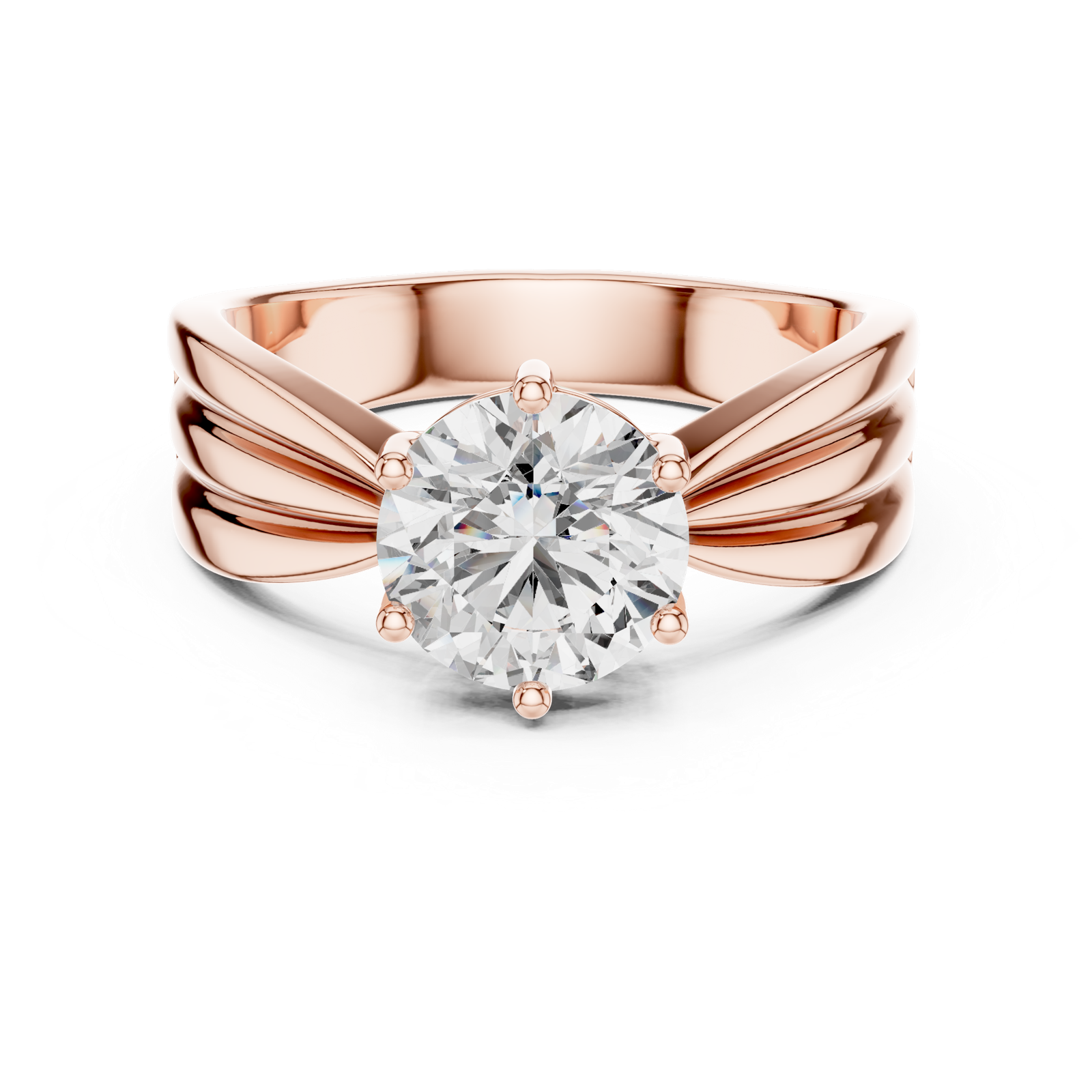 Gold Ring LR-0154, Rose Gold