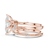 Gold Ring DDLR-299, Rose Gold, view 3