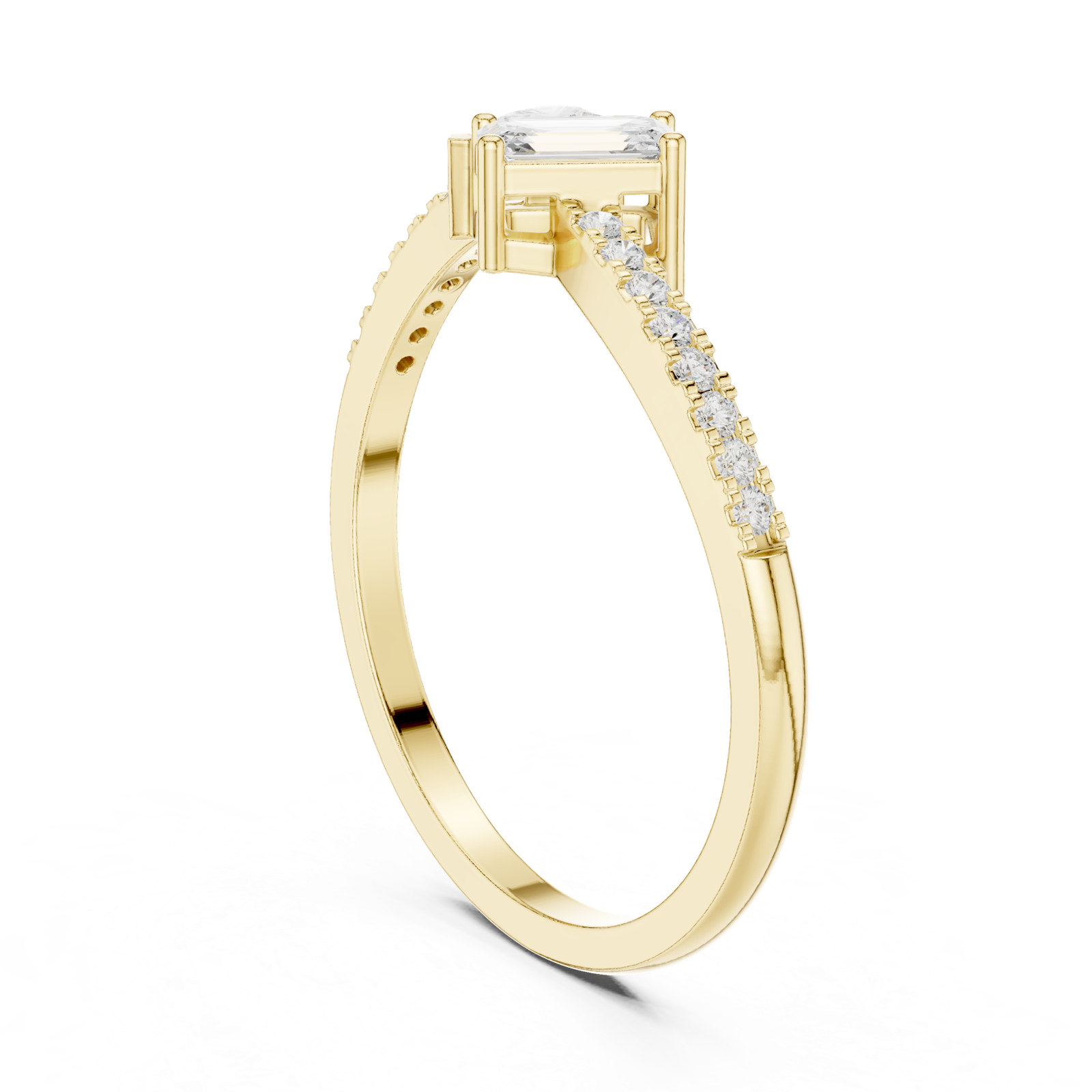 Gold Ring HLR-221, Yellow Gold