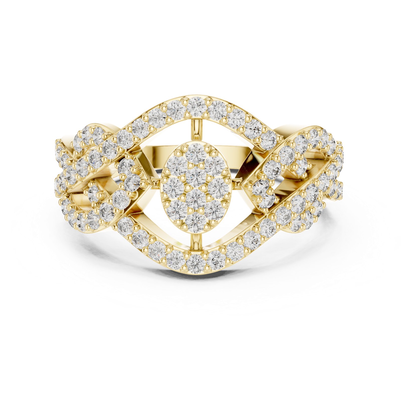 Gold Pendant 9-10062L, Yellow Gold