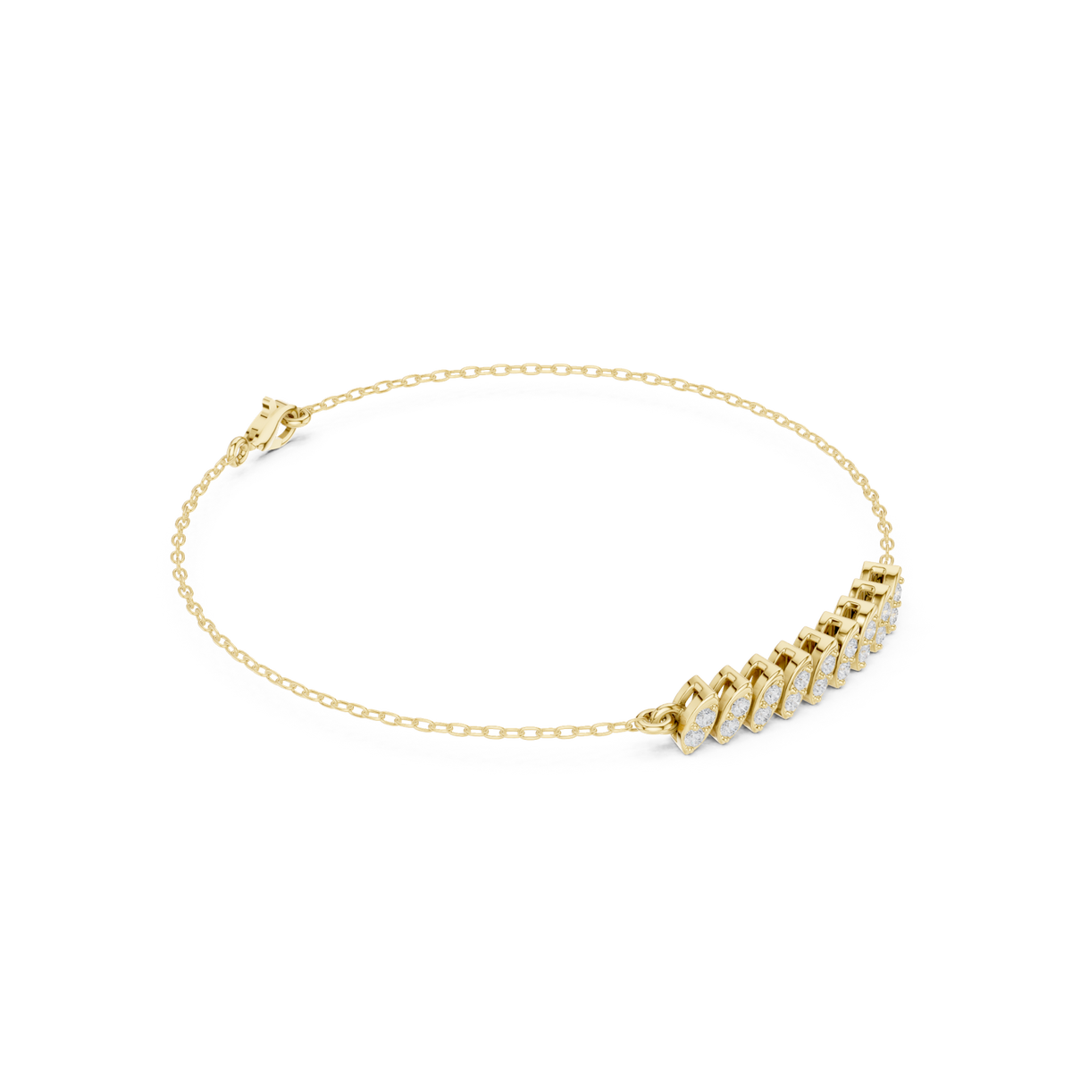 Gold Bracelet SBWB (12), Yellow Gold, view 1