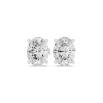 Gold Earrings SBER(5), White Gold