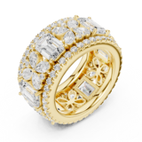 Gold Ring DDLR-305, Yellow Gold, view 2