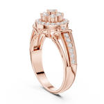 Gold Ring DDLR-762, Rose Gold, view 1
