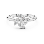 Gold Ring 1 (265), White Gold, view 4