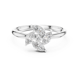 Gold Ring 1 (265), White Gold, view 4