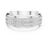 Gold Ring SBMR(8), White Gold, view 4