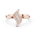 Gold Ring DDLR-663, Rose Gold