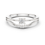 Gold Ring DDLR-830, White Gold