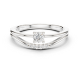 Gold Ring DDLR-830, White Gold