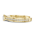 Gold Ring LR-0311, Yellow Gold, view 3