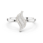Gold Ring DDLR-663, White Gold