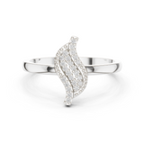 Gold Ring DDLR-663, White Gold