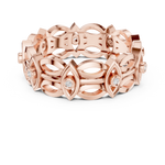 Gold Ring R46, Rose Gold, view 4