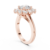 Gold Ring DDLR-405, Rose Gold